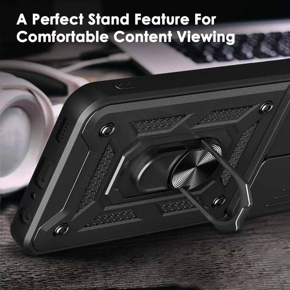 Husa de protectie Techsuit CamShield Series compatibil cu Oppo Reno14, Negru