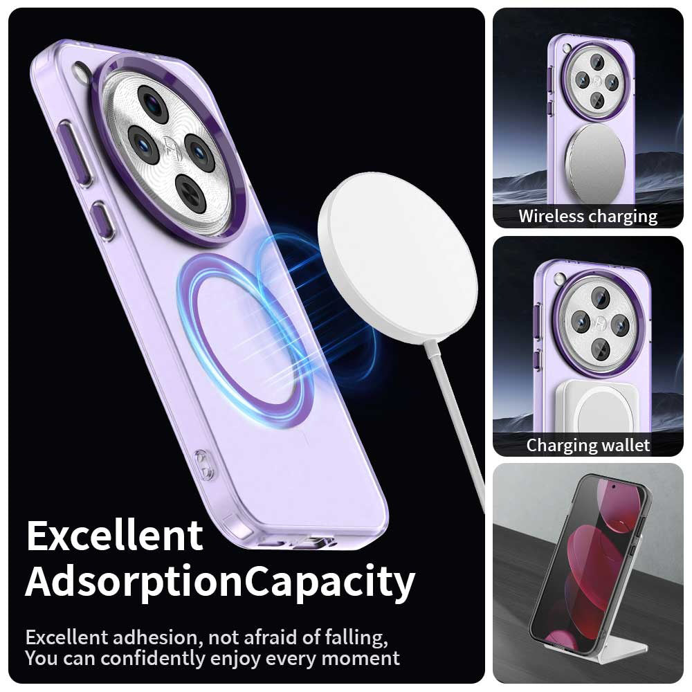 Husa de protectie Techsuit CandyCase MagSafe compatibil cu Oppo Find X8 Pro, Mov