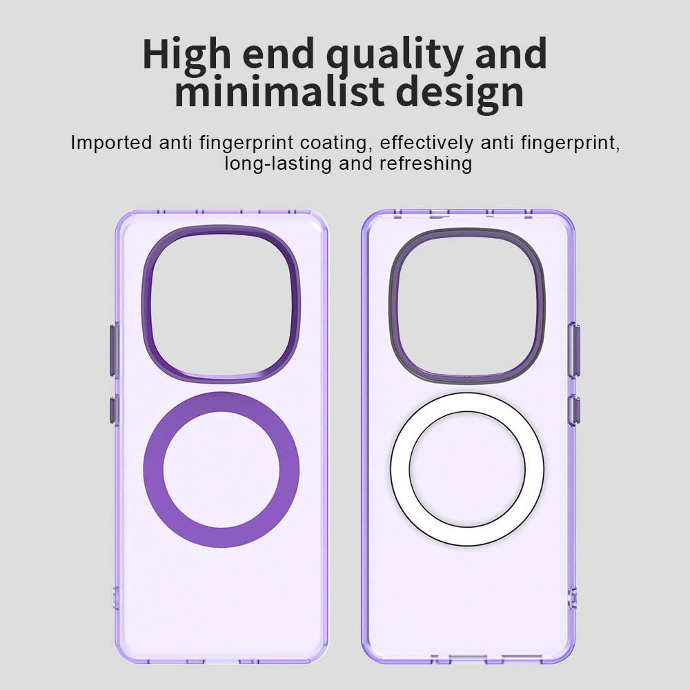 Husa de protectie Techsuit CandyCase MagSafe compatibil cu Xiaomi Redmi Note 14 Pro 4G, Mov
