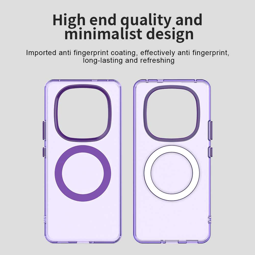 Husa de protectie Techsuit CandyCase MagSafe compatibil cu Xiaomi Redmi Note 14 Pro+ 5G, Mov