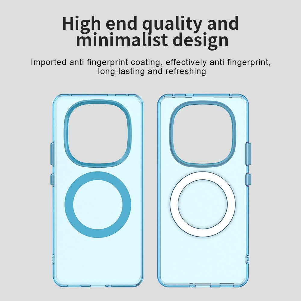 Husa de protectie Techsuit CandyCase MagSafe compatibil cu Xiaomi Redmi Note 14 Pro+ 5G, Albastru