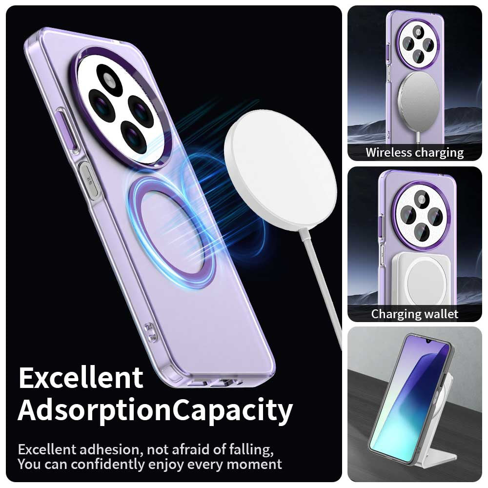 Husa de protectie Techsuit CandyCase MagSafe compatibil cu Xiaomi Redmi 14C / Poco C75, Mov