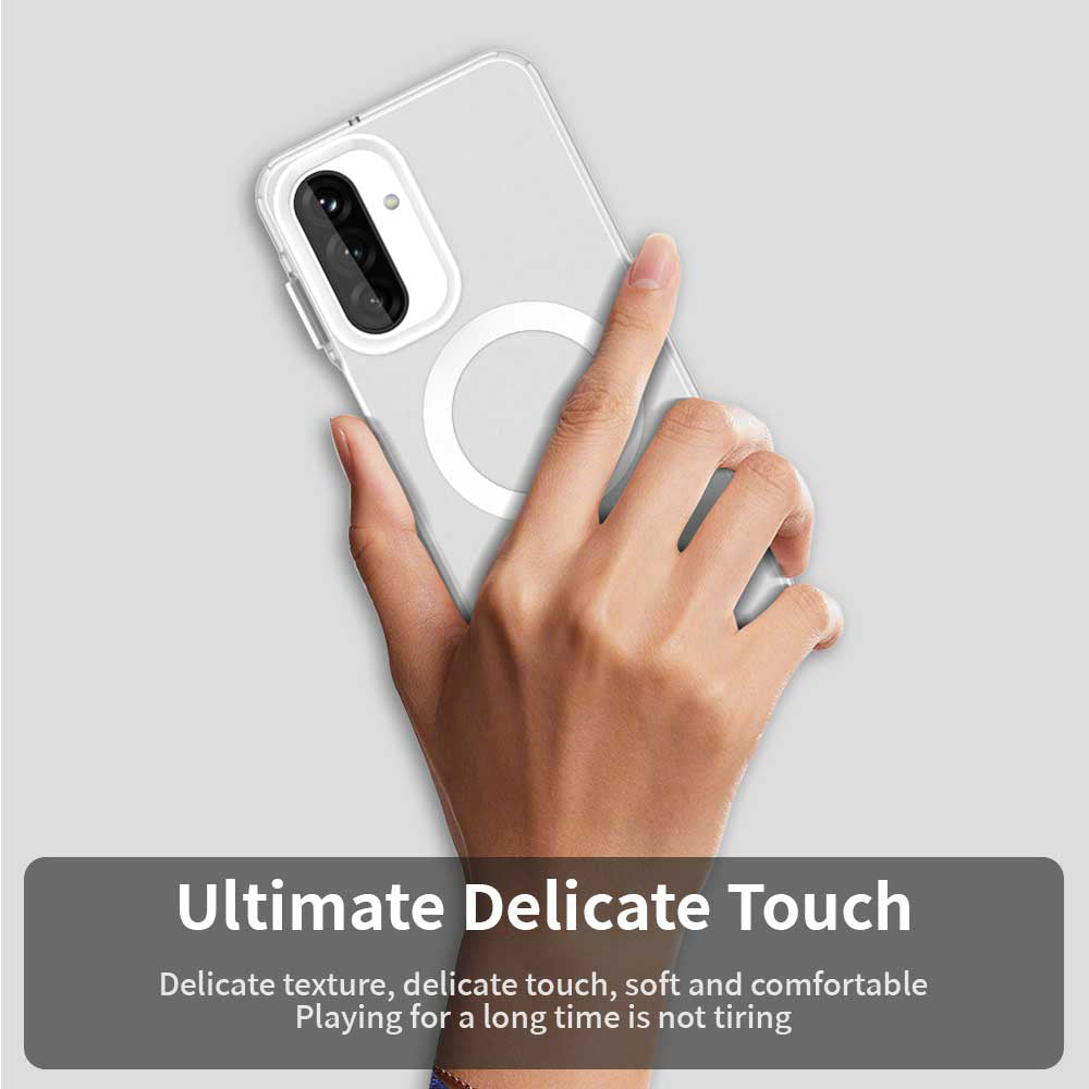 Husa de protectie Techsuit CandyCase MagSafe compatibil cu Samsung Galaxy A17 5G / A17 4G / M17 / F17, Alb