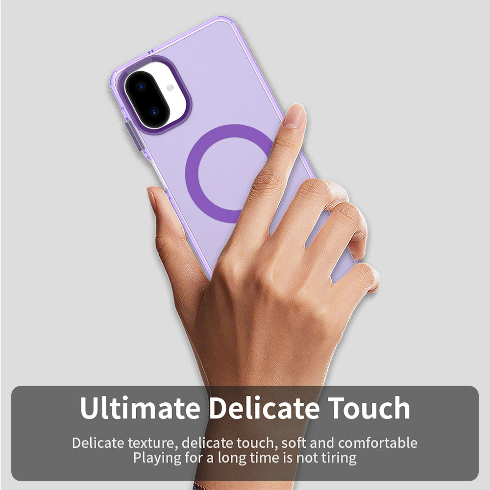 Husa de protectie Techsuit CandyCase MagSafe compatibil cu Samsung Galaxy A07 4G, Mov