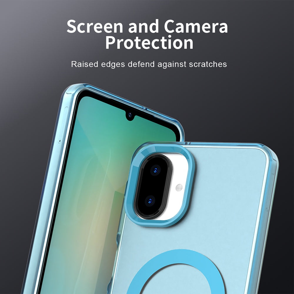 Husa de protectie Techsuit CandyCase MagSafe compatibil cu Samsung Galaxy A07 4G, Albastru