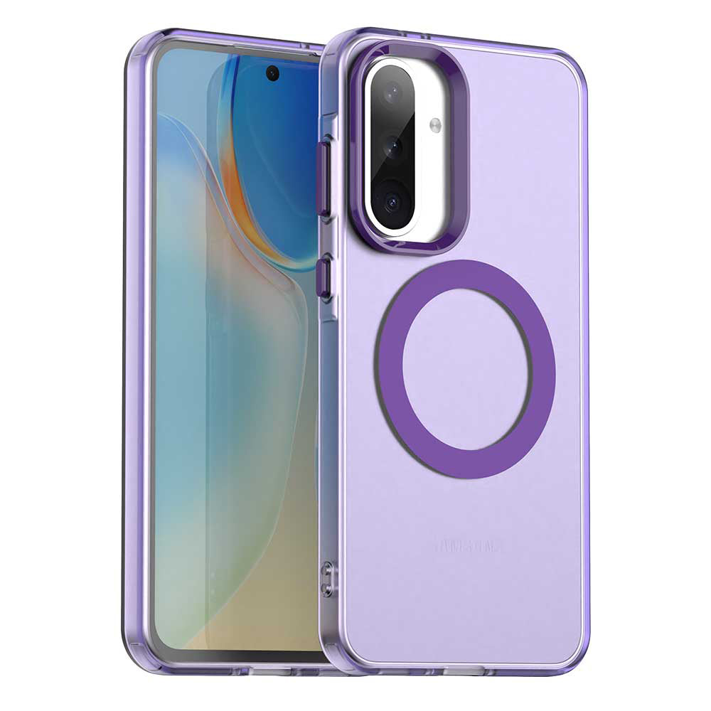 Husa de protectie Techsuit CandyCase MagSafe compatibil cu Samsung Galaxy A56 5G, Mov