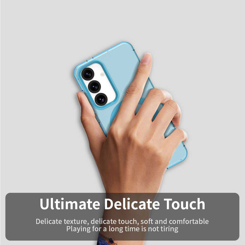 Husa de protectie Techsuit CandyCase MagSafe compatibil cu Samsung Galaxy S24 / S25, Albastru