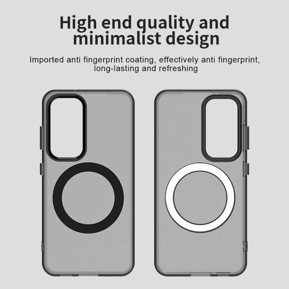 Husa de protectie Techsuit CandyCase MagSafe compatibil cu Samsung Galaxy S23 Plus, Negru