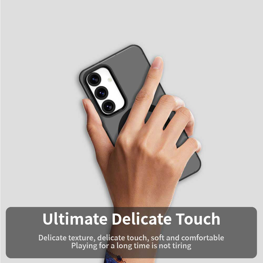 Husa de protectie Techsuit CandyCase MagSafe compatibil cu Samsung Galaxy S23 FE, Negru