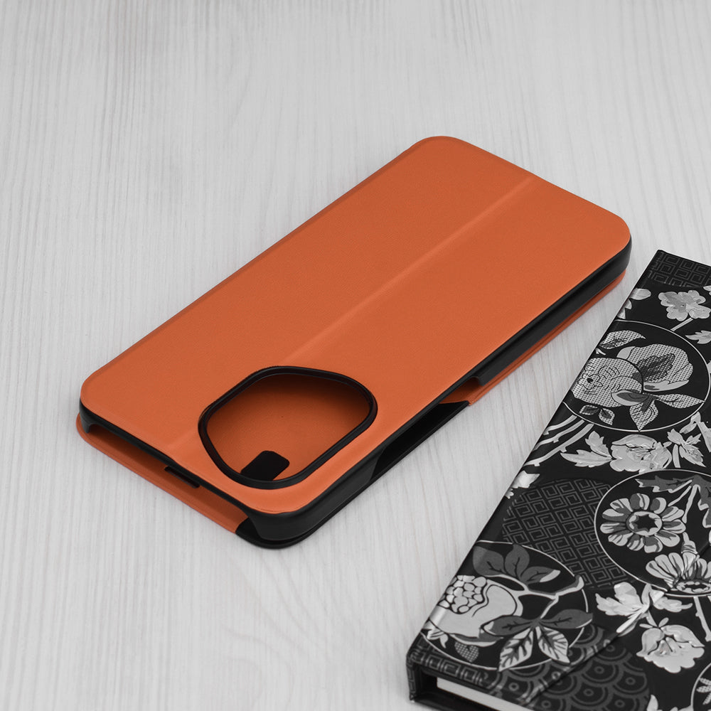 Husa de protectie Techsuit eFold Series compatibil cu Honor 400, Portocaliu
