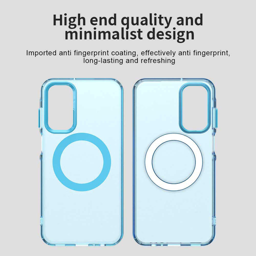 Husa de protectie Techsuit CandyCase MagSafe compatibil cu Samsung Galaxy A15 4G / A15 5G, Albastru