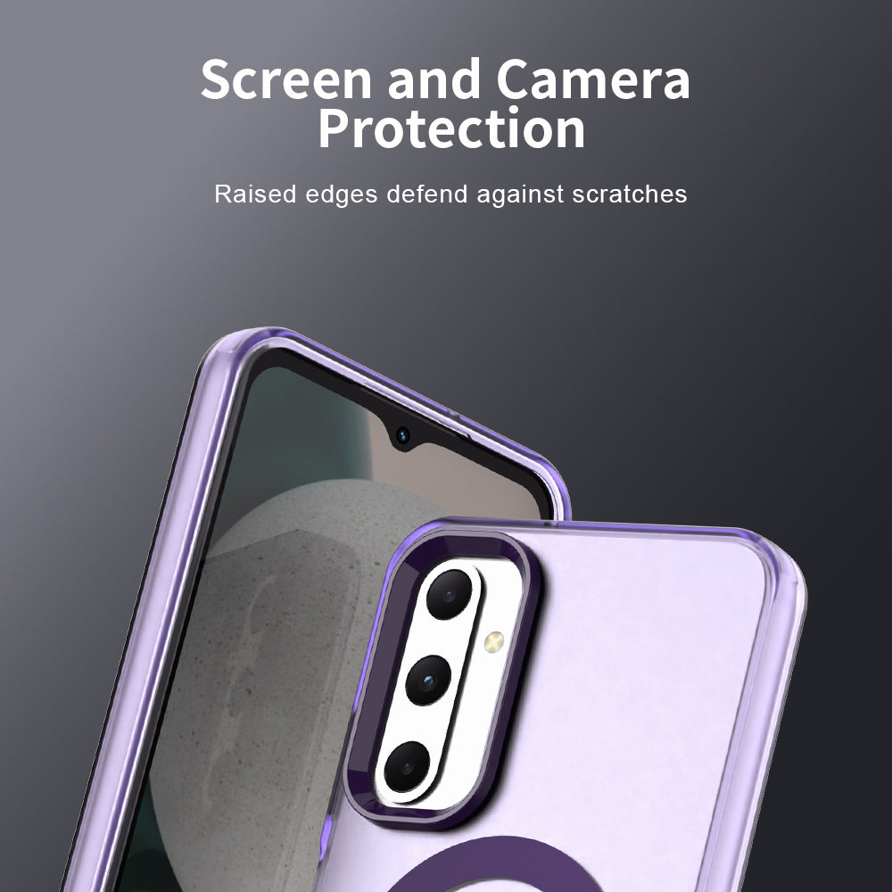 Husa de protectie Techsuit CandyCase MagSafe compatibil cu Samsung Galaxy A05s, Mov