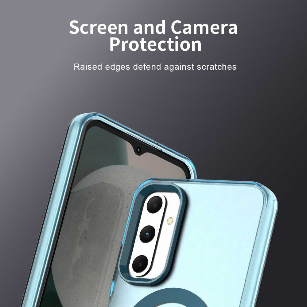 Husa de protectie Techsuit CandyCase MagSafe compatibil cu Samsung Galaxy A05s, Albastru