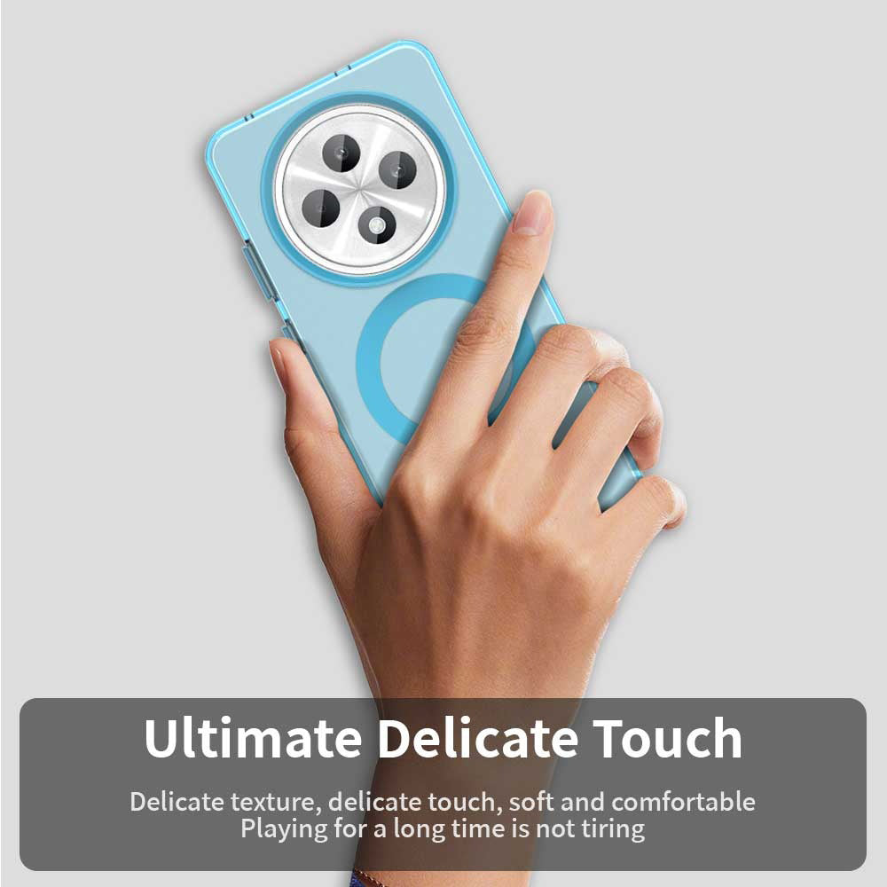 Husa de protectie Techsuit CandyCase MagSafe compatibil cu Oppo A40 4G / A60 5G, Albastru