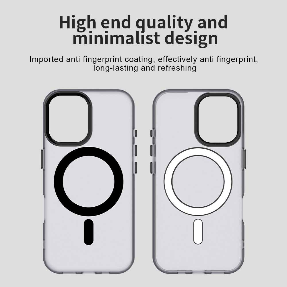Husa de protectie Techsuit CandyCase MagSafe compatibil cu iPhone 16 Plus, Negru