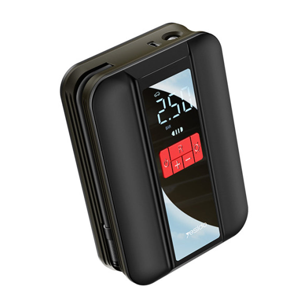 Gadget Yesido Car Compressor (VC04), 4000mAh, 3 - , Negru