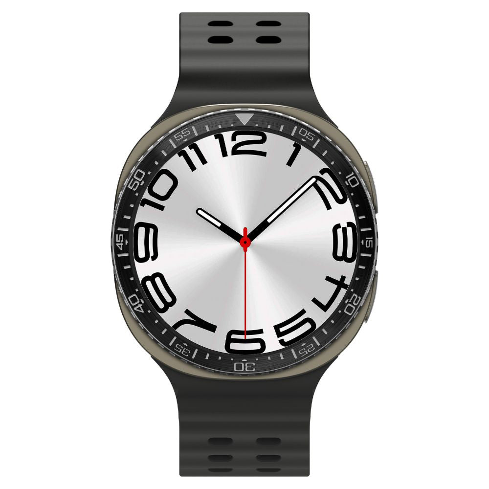 Accesoriu smartwatch Spigen Bezel Tune Diver (ACS10008) compatibil cu for Samsung Galaxy Watch8 44mm, Stainless Steel, Negru