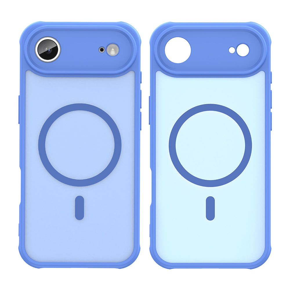 Husa de protectie Techsuit HaloFrost II MagSafe compatibil cu iPhone 17 Air, Albastru Cer