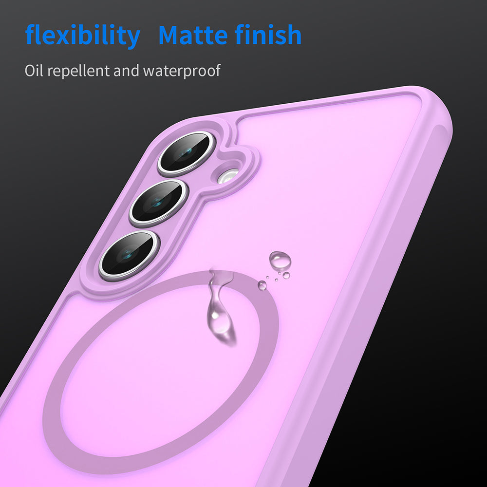 Husa de protectie Techsuit HaloFrost II MagSafe compatibil cu Samsung Galaxy A17 5G / A17 4G / M17 / F17, Roz