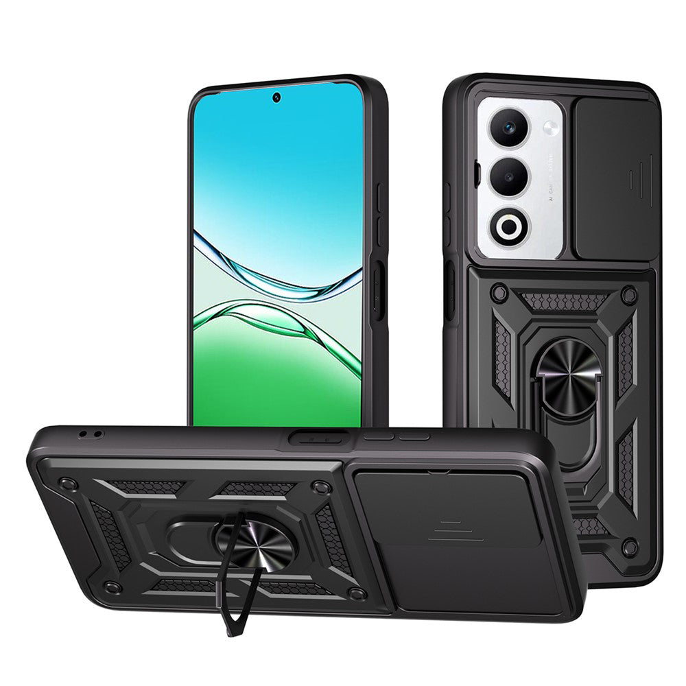 Husa de protectie Techsuit CamShield Series compatibil cu Oppo A5 4G / A5 5G, Negru