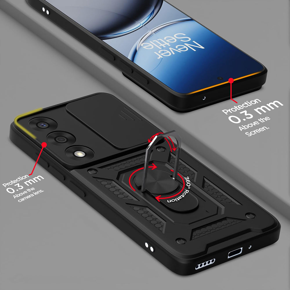 Husa de protectie Techsuit CamShield Series compatibil cu OnePlus Nord 5, Negru
