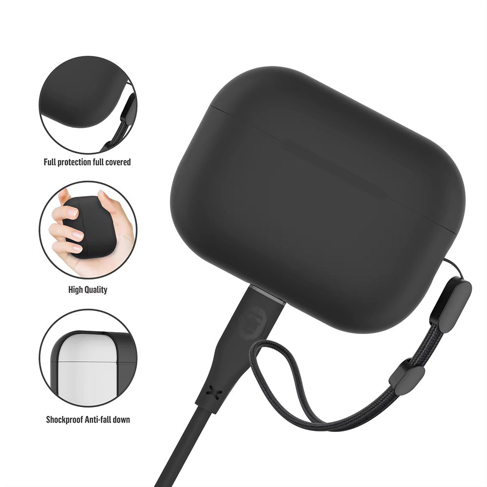 Casti Blueo Liquid Silicone Protect Case, for AirPods Pro 2, Mov