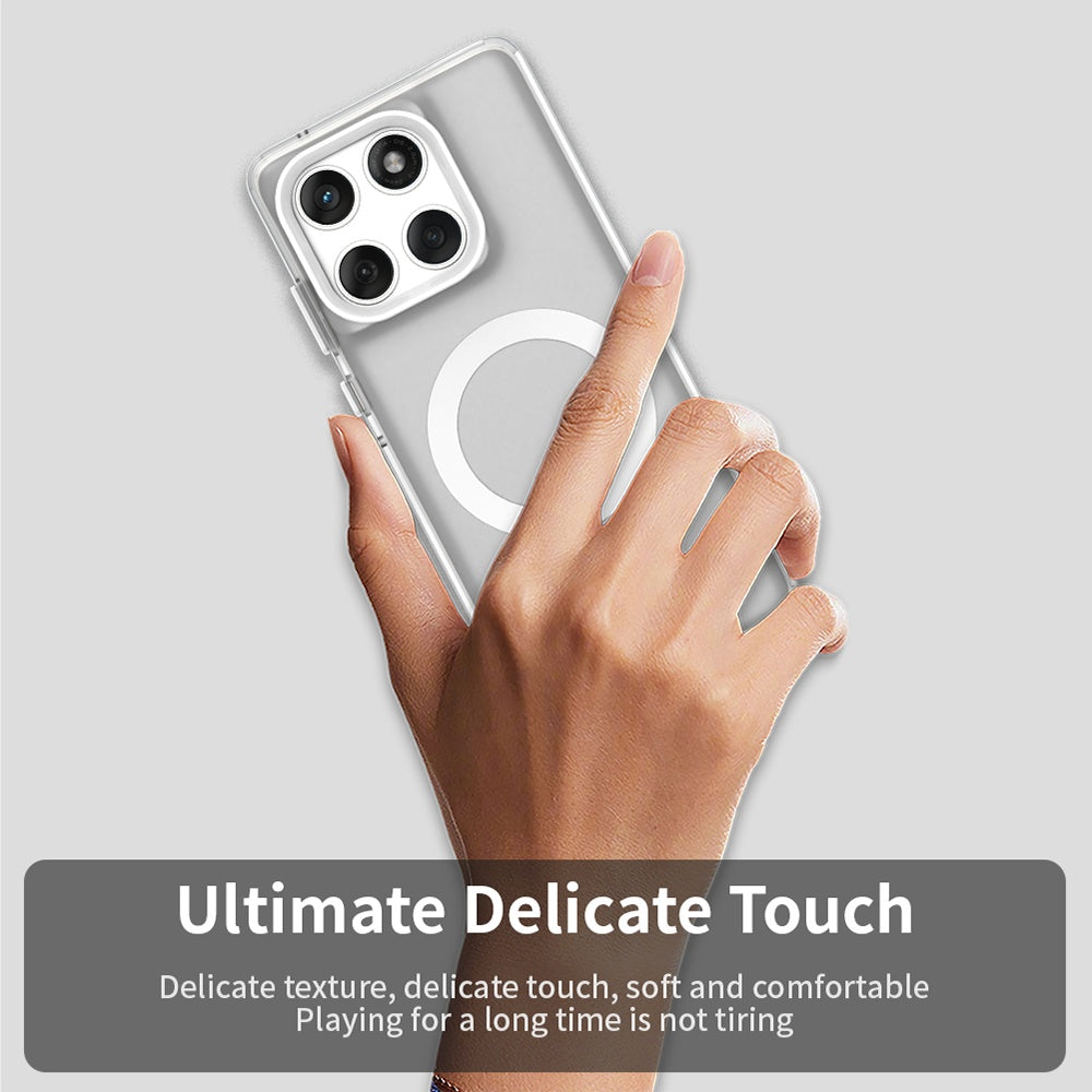 Husa de protectie Techsuit CandyCase MagSafe compatibil cu Motorola Edge 60 / Edge 60 Fusion, Alb