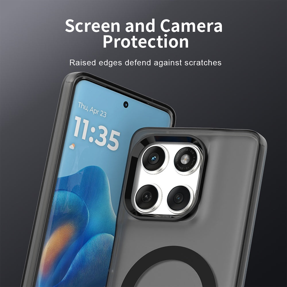 Husa de protectie Techsuit CandyCase MagSafe compatibil cu Motorola Edge 60 / Edge 60 Fusion, Negru