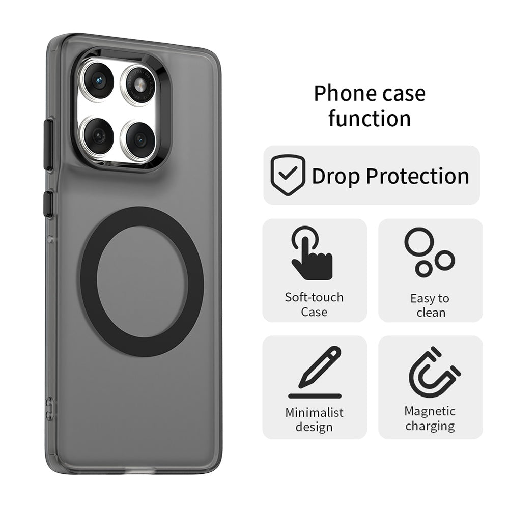 Husa de protectie Techsuit CandyCase MagSafe compatibil cu Motorola Edge 60 / Edge 60 Fusion, Negru