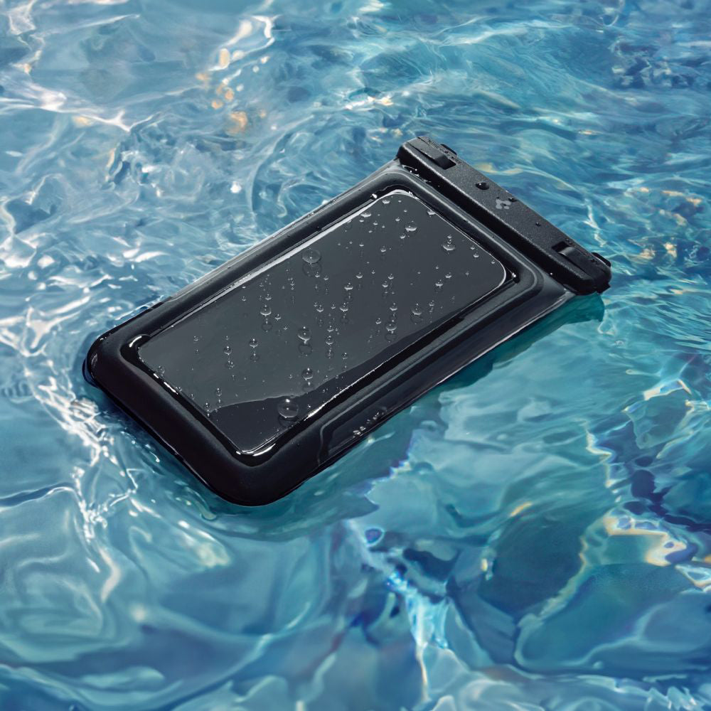 Spigen (set de 2) Waterproof Case A611P (ACS09348), IPX8, for Phone, max 6.9", Negru Mat