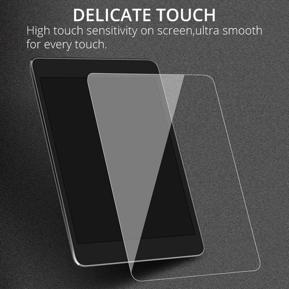 Husa de protectie tableta Blueo HD Tempered Glass compatibil cu iPad 10.2" (2021 / 2020 / 2019), Transparent