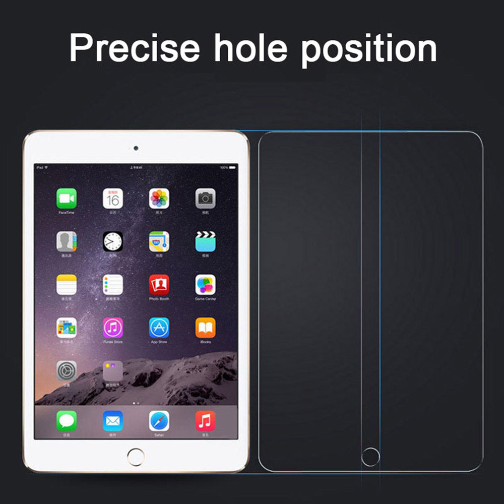 Husa de protectie tableta Blueo HD Tempered Glass compatibil cu iPad 10.2" (2021 / 2020 / 2019), Transparent