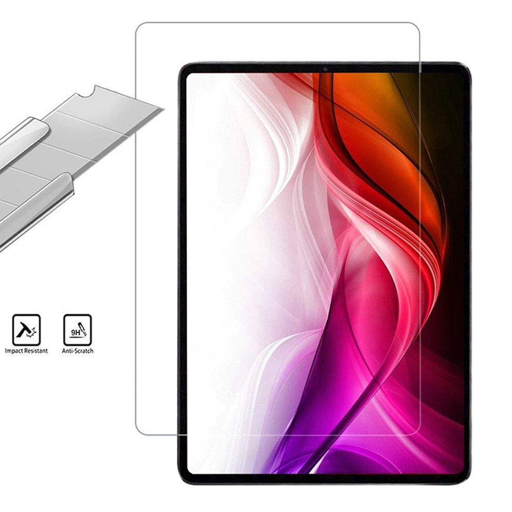 Husa de protectie tableta Blueo HD Tempered Glass compatibil cu iPad 10.2" (2021 / 2020 / 2019), Transparent