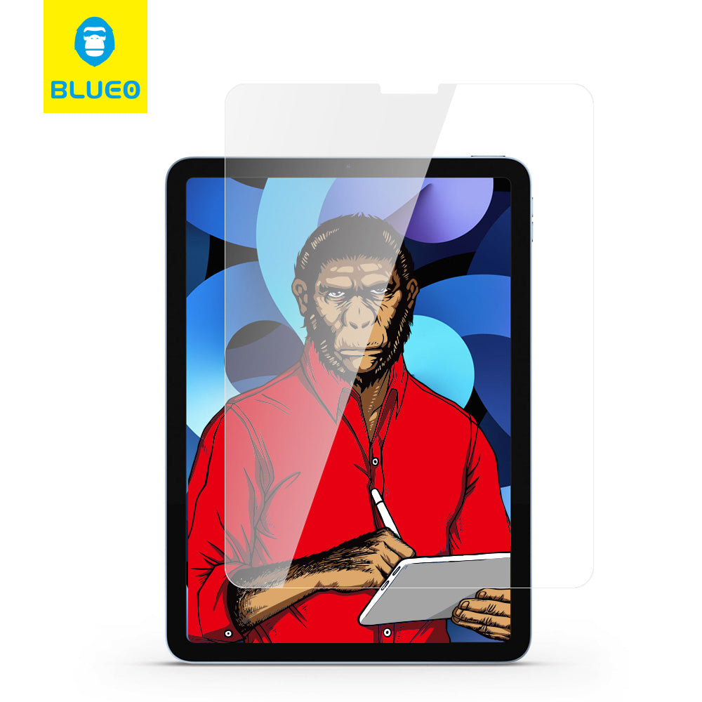 Husa de protectie tableta Blueo HD Tempered Glass compatibil cu iPad Pro 13 (2024) / iPad Pro 13 (2025), Transparent