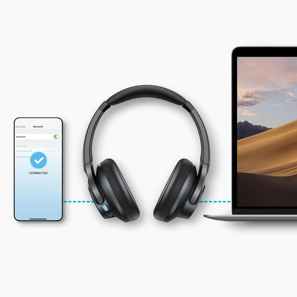 Casti Anker SoundCore Q11i (A3005GA1), Hi-Res Audio, 60H Playtime, Negru