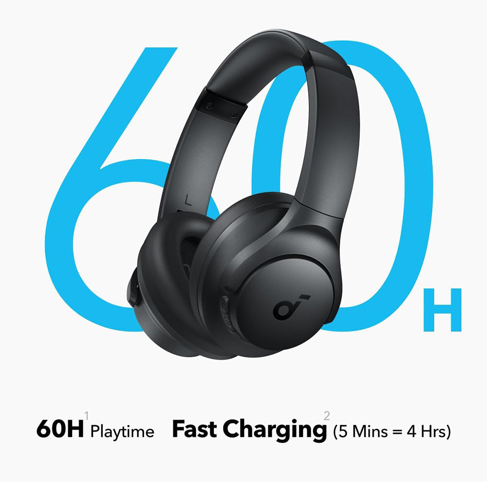 Casti Anker SoundCore Q11i (A3005GA1), Hi-Res Audio, 60H Playtime, Negru