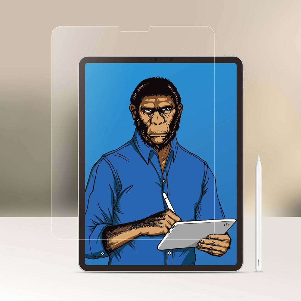 Husa de protectie tableta Blueo Special Writing Screen Protector compatibil cu iPad Pro 11 (2024) / iPad Pro 11 (2025), Transparent Mat