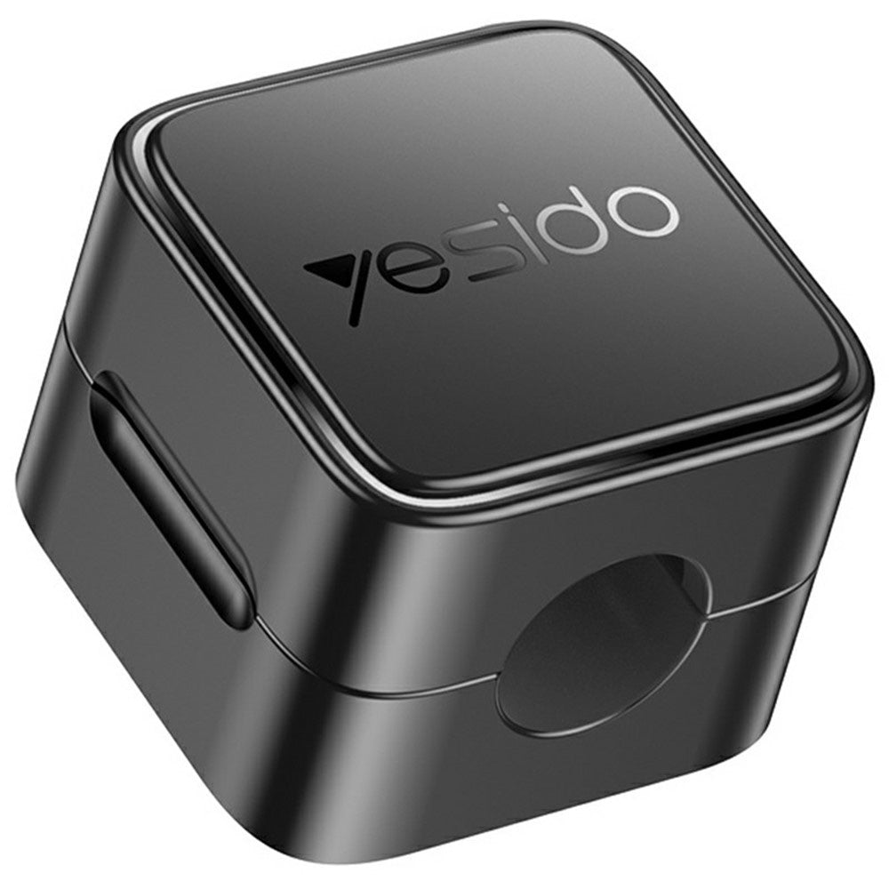 Cablu Yesido (set de 4) Organizer (C216BL), Magnetic Clips, Strong Adhesive, Mini Design, Negru
