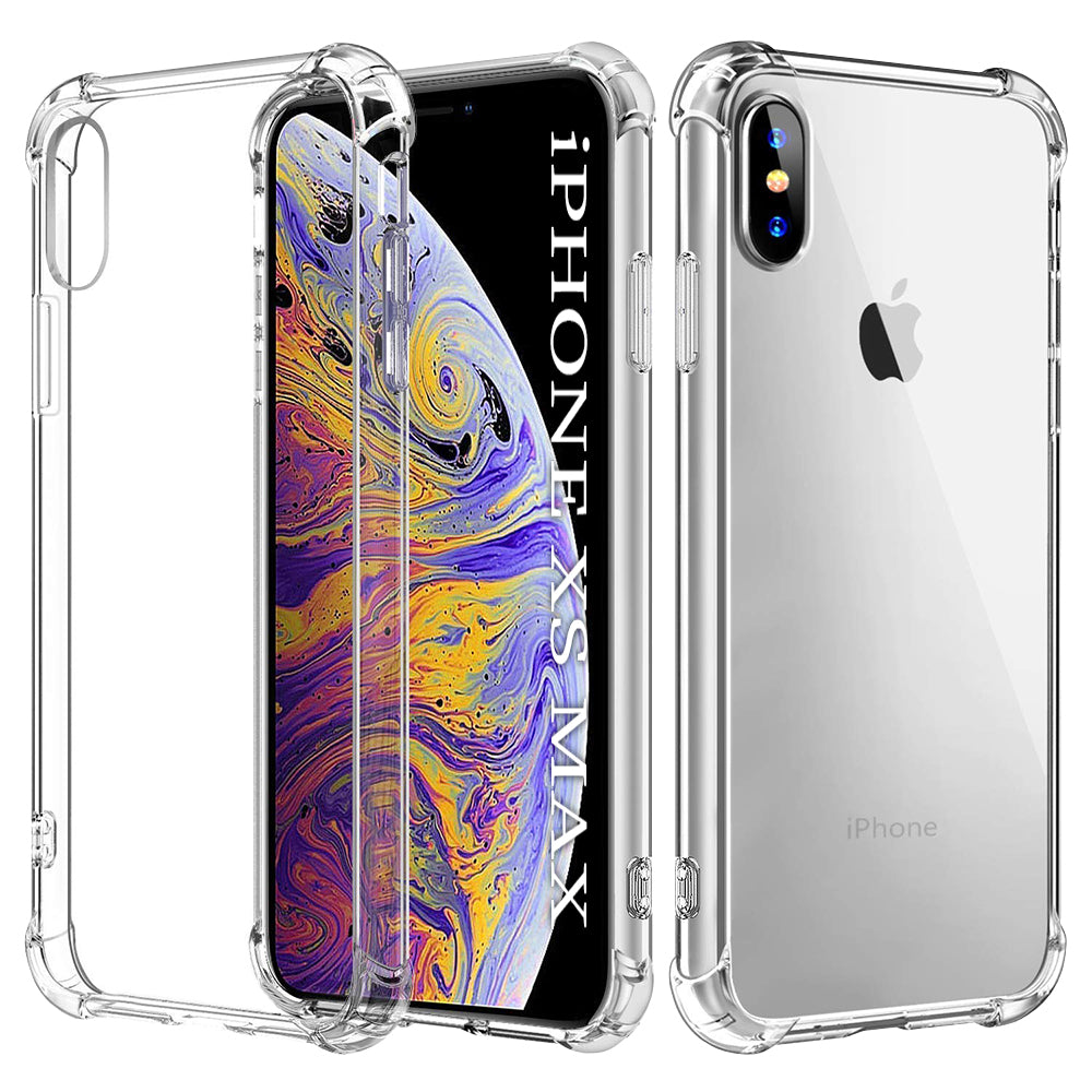Husa de protectie Techsuit Shockproof Clear Silicone compatibil cu iPhone XS Max, Transparent