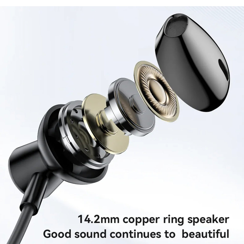 Casti Yesido (YSP20), Magnetic, Neckband Design, with Bluetooth V5.3, 400mAh, Type-C, Negru