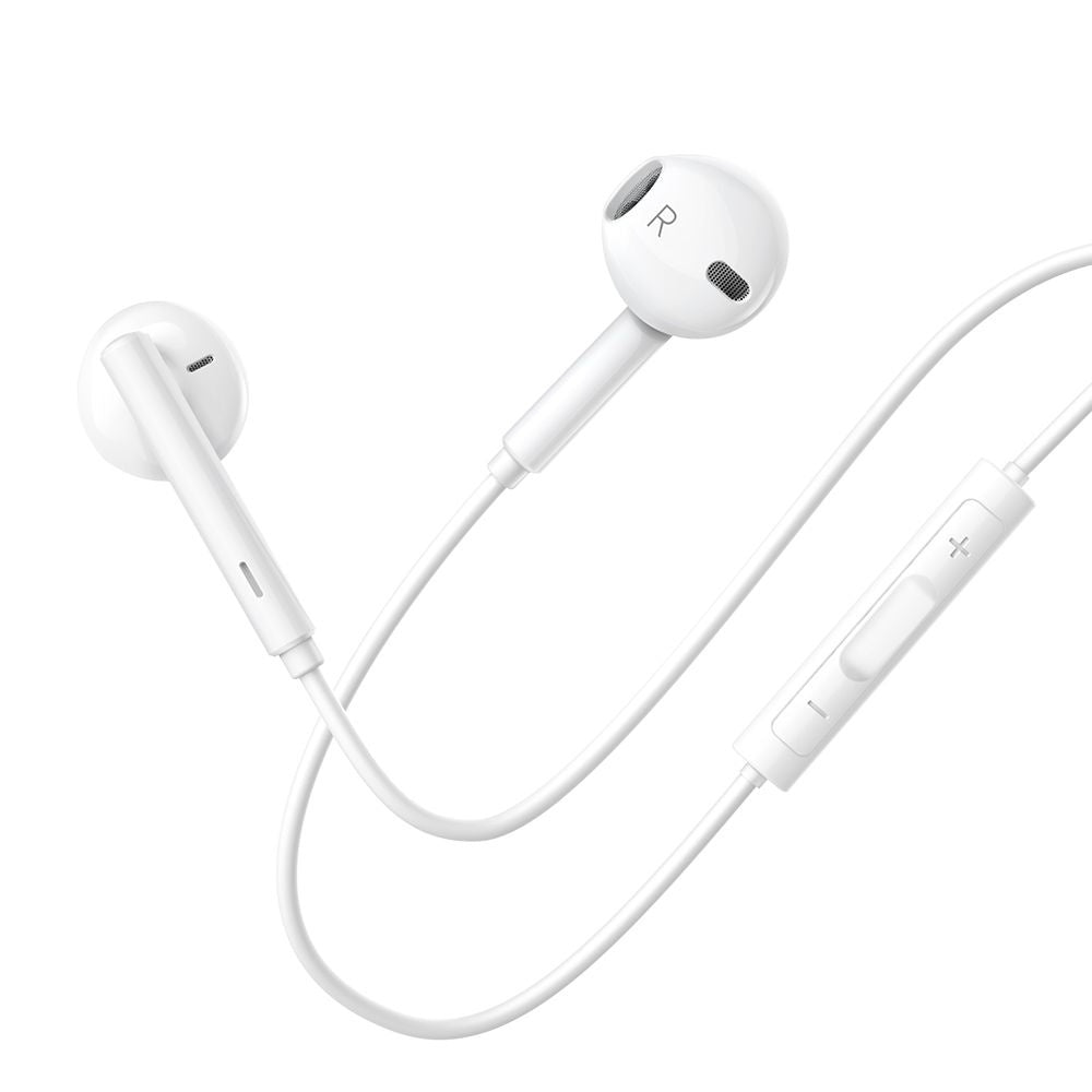 Casti Mcdodo Wired Earphones (HP-7500), with Volume Control, Type-C, DAC Chip, Hi-Res Audio, 1.2m, Alb