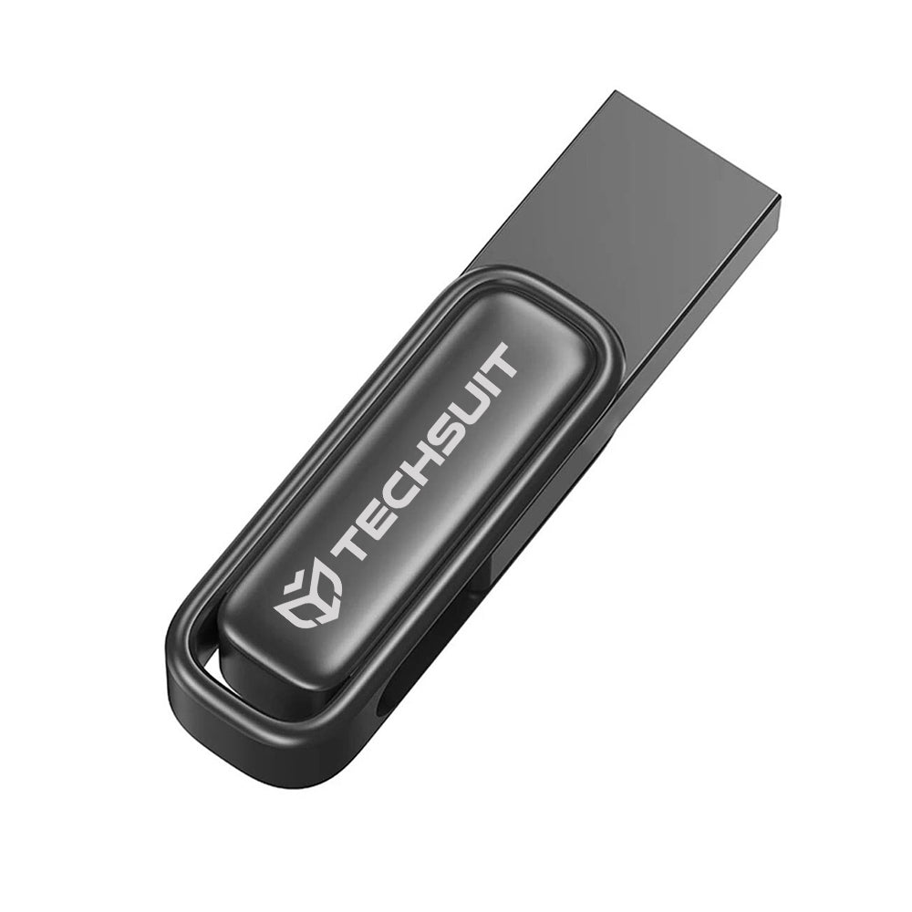 Stick de Memorie Techsuit THSM33 (THSM33132), 32GB, 80M/s, Gri