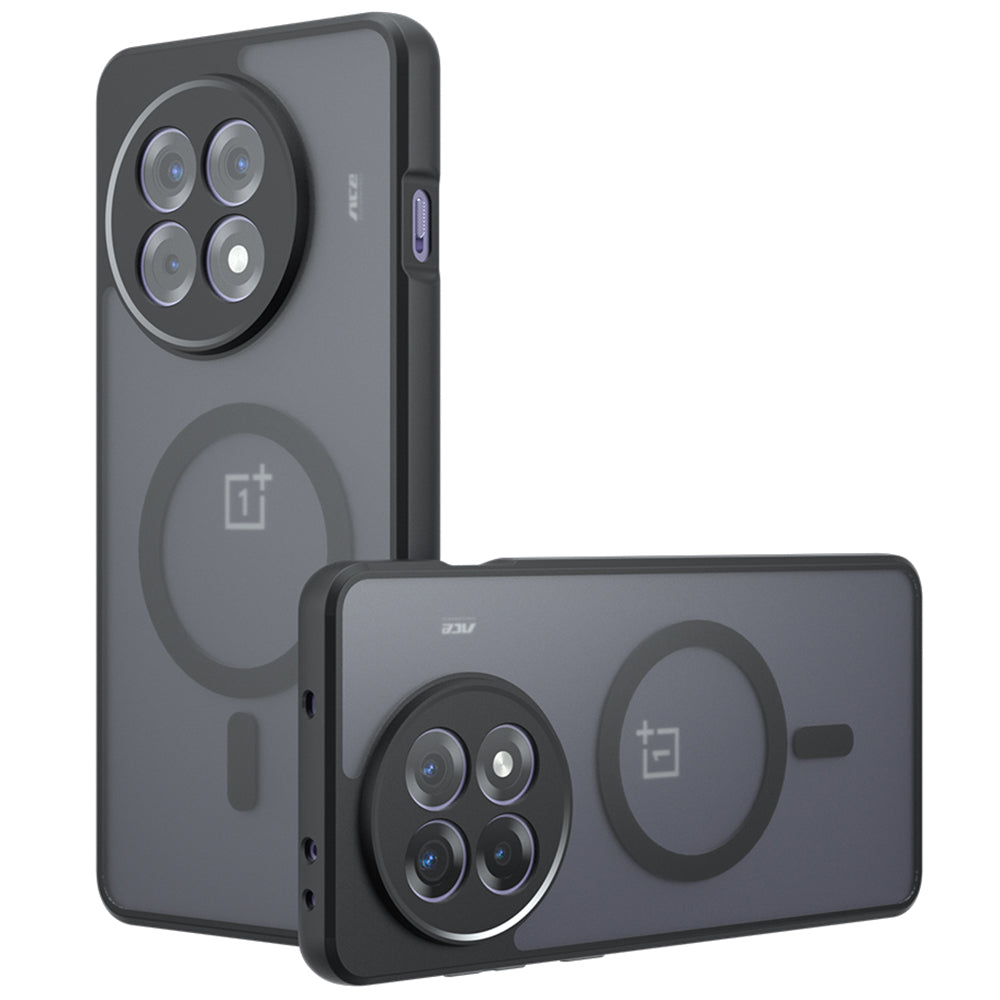 Husa de protectie Techsuit PureFrost MagSafe compatibil cu OnePlus 13R, Negru Mat