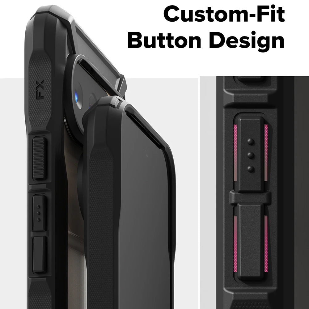 Husa de protectie Ringke Fusion X compatibil cu Google Pixel 10 / 10 Pro, Negru