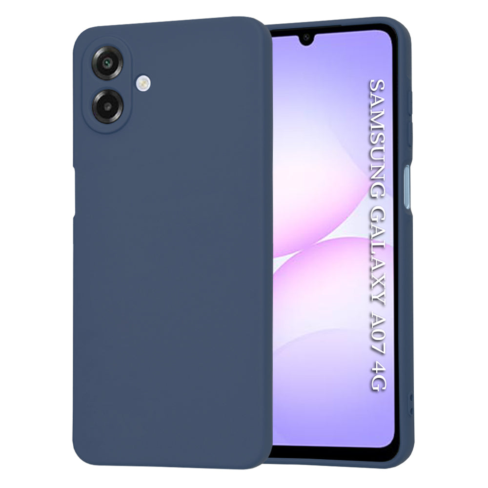 Husa de protectie Techsuit SoftFlex compatibil cu Samsung Galaxy A07 4G, Bleumarin