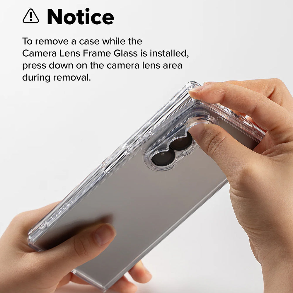 Husa de protectie Ringke Fusion compatibil cu Samsung Galaxy Z Fold7, Transparent