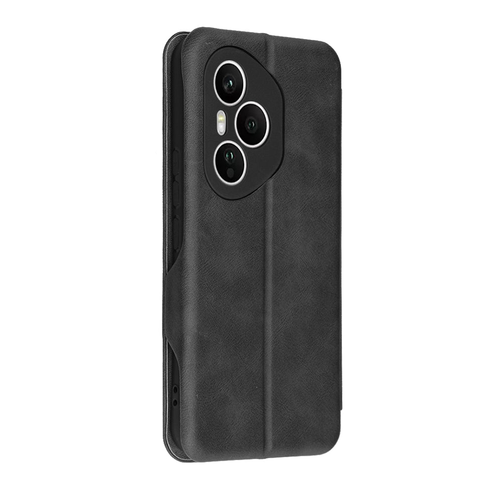 Husa de protectie Techsuit Safe Wallet Plus compatibil cu Honor 400 Pro, Negru