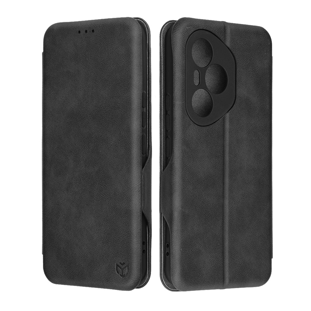 Husa de protectie Techsuit Safe Wallet Plus compatibil cu Honor 400 Pro, Negru