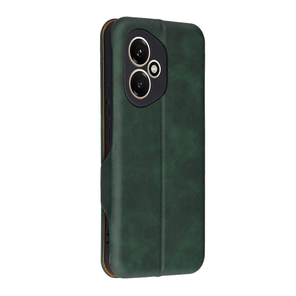 Husa de protectie Techsuit Safe Wallet Plus compatibil cu Honor 400, Verde