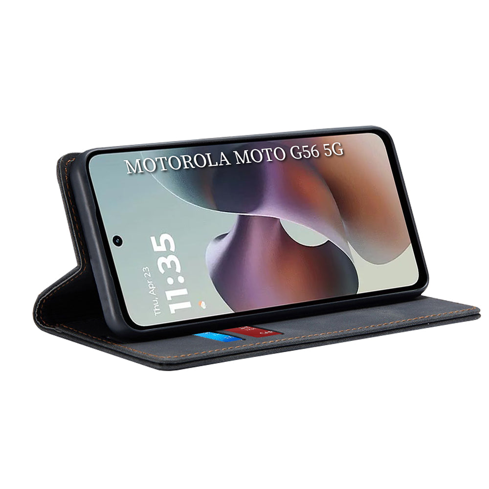 Husa de protectie Techsuit Confy compatibil cu Motorola Moto G56, Negru